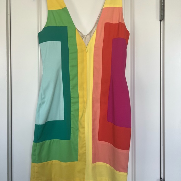 Rainbow Colored Mini Dress - Picture 2 of 4